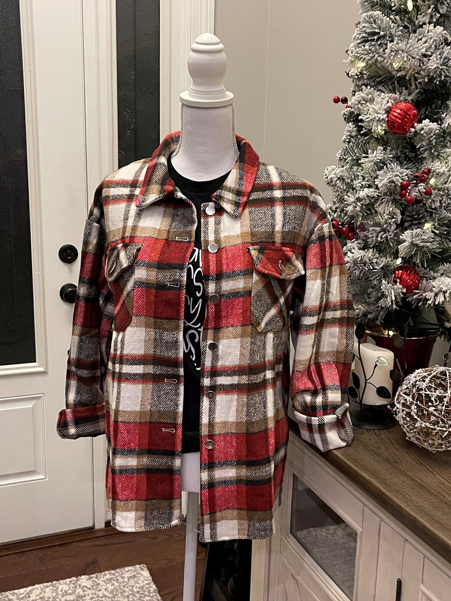 Plaid Flannel Shirt